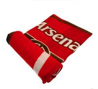 Arsenal FC - Manta polar (Talla Única) (Rojo)