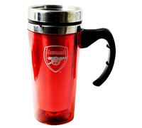 Arsenal FC Official - Taza térmica de aluminio (Talla Única) (Rojo)