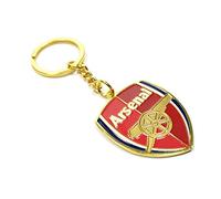 Arsenal FC Oficial - Llavero con escudo (Modelo Único) (Rojo/Oro)