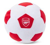 The Gift Scholars Arsenal FC - Cojín de peluche con licencia oficial del Arsenal F.C. Cojín de juguete suave de 22 cm. Ideal para niños y adultos. Regalo deportivo perfecto para Gooners