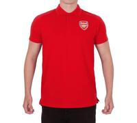 Arsenal FC - Polo Oficial para Hombre - con el Escudo del Club - Rojo - Large