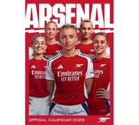 Arsenal FC Women's A3 Calendar 2025