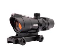 Arsenic Argon AS30GX Visor Red Dot 1x30, Fibra Óptica, Negro, Aluminio, Estilo ACOG, Montaje Picatinny, 30mm, para Airsoft