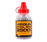 Arsenic Kripton Bolas de Acero para Airgun, 4.5mm, 0.35g, Calibre .177, Munición BB de Acero, 2500 Unidades