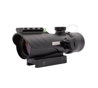 Arsenic Visor Red Dot 1x30 con Nivel de Burbuja, Retícula Iluminada Rojo/Verde, Raíl Picatinny, Aluminio Negro, 312g, para Airsoft