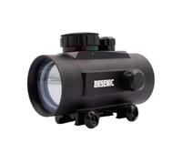 Arsenic Visor Red Dot Argon AS40 1x40, Retícula Iluminada Rojo y Verde, Aluminio Negro, Montaje Picatinny, 40mm, para Airsoft