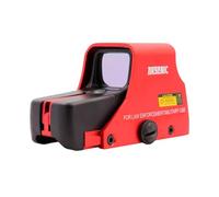 Arsenic Visor Red Dot Holográfico Argon AS551, Negro-Rojo, Retícula Cruz Iluminada Dual Rojo y Verde, 1x, Montaje Picatinny, 137mm x 50mm x 61mm, para Airsoft