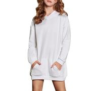 Arshiner Niña Sudaderas con Capucha Larga Niños Casual Sudadera de Manga Larga Moda Otoño Invierno Hoodie para Niñas 11-12 años