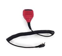 ARSMI Altavoz de micrófono de Altavoz Rojo Ptt Puerto de Audio Apto for baofeng UV5R UV82 F8HP 82 Adecuado Kenwood Tk 3107 3207 3307 370 260 micrófono walkie-Talkie (Color : 1 PCS)