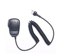 ARSMI Hombro a Prueba de Lluvia Altavoz Remoto Micrófono Micrófono Ptt 1 Pin Radio Portable Fit for Midland GXT550 / 650 GXT1000 GXT1000VP4 LXT210 / 216 micrófono walkie-Talkie (Color : Black)