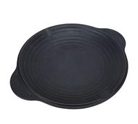 Arsor Parrilla de Barbacoa Coreana, Ronda de Hierro Fundido Placa de Parrilla Antiadherente Estufa Placa de Hierro Alta Conductividad Térmica Plancha Chosun Sartén para Parrilla de Camping