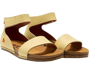 ART 0382 Creta, Sandalia, Mujer, Amarillo (Wheat), 36 EU