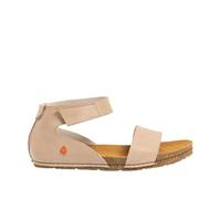 Art 0382 Creta, Sandalias Planas Mujer, Cream, 37 EU