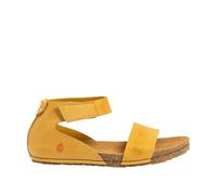Art 0382 Creta, Sandalias Planas Mujer, Yellow, 37 EU