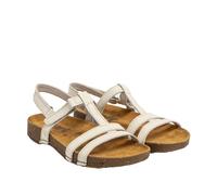 ART 0946 I Breathe, Sandalias planas Mujer, Nappa Cream, 42 EU