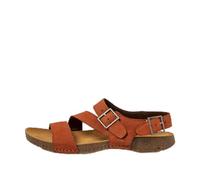 Art 0999 I Breathe, Sandalias Planas Unisex Adulto, Dark Orange, 37 EU
