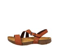 Art 1045 I Breathe, Sandalias planas Mujer, Dark Orange, 36 EU