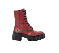 Art 1375 York, Botas Mujer, Red Tartan, 42 EU