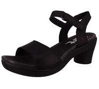 Art 1475 ALFAMA, Sandalia con talón Mujer, Nappa Black, 41 EU