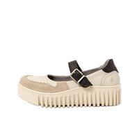 Art 1515 Brighton, Plataforma Mujer, Cream-Black, 39 EU