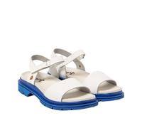 Art 1548 Birmingham, Sandalia Mujer, Nappa White-Blue, 37 EU