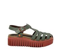 Art 1575 Brighton, Sandalias planas Mujer, Foliage, 41 EU