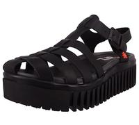 Art 1575 Brighton, Sandalias planas Mujer, Negro, 37 EU