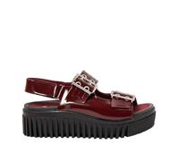 Art 1579 Brighton, Sandalias Planas Mujer, Burdeos, 39 EU
