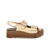 Art 1579 Brighton, Sandalias Planas Mujer, Champagne, 38 EU