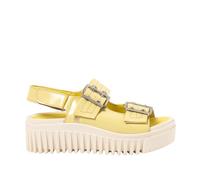 Art 1579 Brighton, Sandalias Planas Mujer, Pale Yellow, 40 EU
