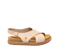 Art 1710 Rhodes, Sandalias Planas Mujer, Cream, 39 EU