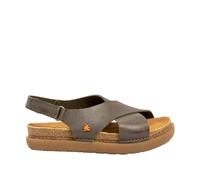 Art 1710 Rhodes, Sandalias Planas Mujer, Kaki, 41 EU