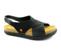 Art 1710S Rhodes, Sandalia Mujer, Black, 38 EU