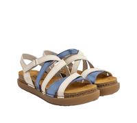 Art 1714 Rhodes, Sandalia Mujer, Nappa Cream Blue, 38 EU
