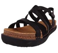 Art 1714 Rhodes, Sandalia Mujer, Total Black, 39 EU