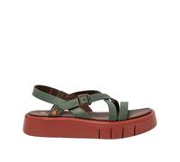 Art 1853 Malaga, Sandalias planas Mujer, Foliage, 36 EU