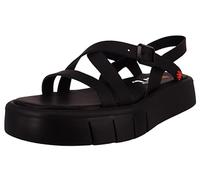 Art 1853 Malaga, Sandalias planas Mujer, Negro, 38 EU