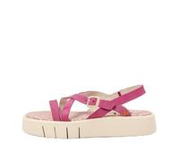 Art 1853 Malaga, Sandalias planas Mujer, Pink, 37 EU