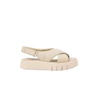 Art 1855 Malaga, Sandalias Planas Mujer, Cream, 41 EU