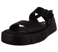 Art 1857 Malaga, Sandalias Planas Mujer, Black, 36 EU