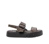 Art 1857 Malaga, Sandalias Planas Mujer, Grey, 39 EU