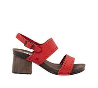 Art 1864 I Wish, Sandalia con talón Mujer, Red, 36 EU