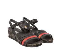 Art 1943 I Imagine, Sandalias con cuña Mujer, Nappa Multi Black, 37 EU