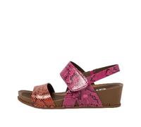 Art 1945 I Imagine, Sandalias con cuña Mujer, Fuxia-Teja, 38 EU