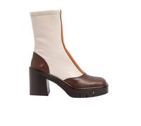 Art 1973 Berna, Botas Mujer, Brown-Cream, 36 EU