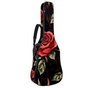 Art Abstract - Bolsa para guitarra acústica de acuarela gruesa acolchada, impermeable, para guitarras de 40, 41 y 42 pulgadas, Multicolor 02, 42.9x16.9x4.7 in, Mochila informal