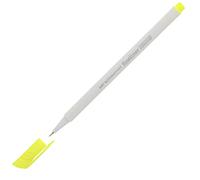 Art Alternatives Bolígrafo Fineline, amarillo neón, 0.4 mm, ergonómico, barril triangular - dibujo, colorear, diario