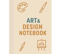 Art and Design Notebook - 8.5 x 11 inch | 100 Graph Pages: Ideal for Creative Planning, Layouts & Visual Thinking