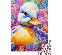Art Animal Duck Puzzles Imposible,desafío for Adults Entretenimiento Creativo 1000 Piezas Obra De Arte De Juego De para Adultos, Regalos A Partir De 14 Años 1000pcs (75x50cm)
