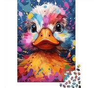 Art Baby Duck Puzzles Imposible,desafío para Adultos Entretenimiento Creativo 1000 Piezas Obra De Arte De Juego De para Adultos, Regalos A Partir De 14 Años 1000pcs (38x26cm)
